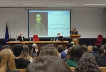 Conselheiro António Cândido na Escola Secundária de Amarante