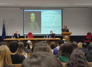 Conselheiro António Cândido na Escola Secundária de Amarante